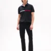 Broderte striper, normal passform, polo