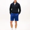 Broderte Tommy-logo-sweatshorts