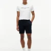 Broderte Tommy-logo-sweatshorts