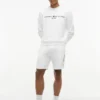 Broderte Tommy-logo-sweatshorts