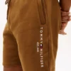Broderte Tommy-logo-sweatshorts