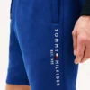 Broderte Tommy-logo-sweatshorts