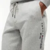 Broderte Tommy-logo-sweatshorts