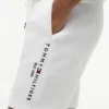 Broderte Tommy-logo-sweatshorts