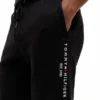 Broderte Tommy-logo-sweatshorts