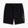 Broderte Tommy-logo-sweatshorts