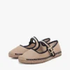 Canvas Mary Jane-espadrille
