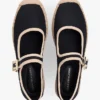 Canvas Mary Jane-espadrille
