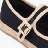 Canvas Mary Jane-espadrille