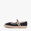 Canvas Mary Jane-espadrille