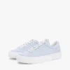 Canvas-sneakers med plateå