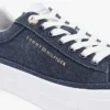 Canvas-sneakers med plateå