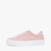 Canvas-sneakers med plateå