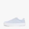 Canvas-sneakers med plateå