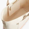 Canvas-veske med fargeblokker