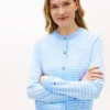 Cardigan med rund hals