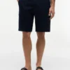 Cargo-shorts i stretch-twill med avslappet passform