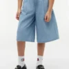 Chambray-bermudashorts for barn