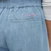 Chambray-bermudashorts for barn