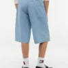 Chambray-bermudashorts for barn