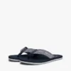 Chambray-lin-flip-flops