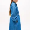 Chambray-skjortekjole for barn