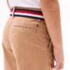 Chino-shorts med belte for barn