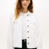 Cinched Denim Jacket