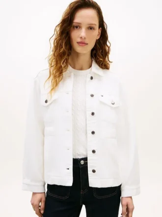 Cinched Denim Jacket