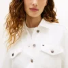 Cinched Denim Jacket