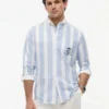 Classic Fit Monogram Crest Oxford-skjorte
