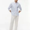 Classic Fit Monogram Crest Oxford-skjorte