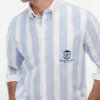 Classic Fit Monogram Crest Oxford-skjorte