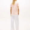 Classic Fit Striped Stretch Pique Polo