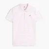 Classic Fit Striped Stretch Pique Polo
