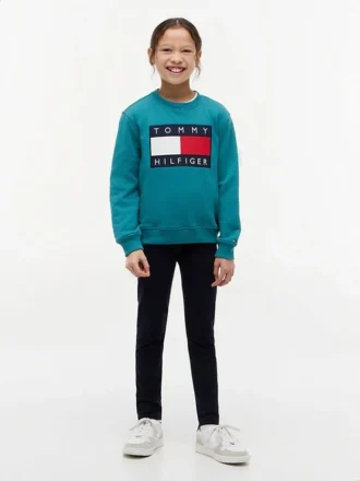 Collegiate Tommy Logo-leggings for barn