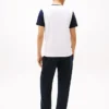 Colorblock Flag Stripe Logo T-skjorte