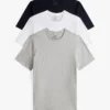 Cotton Classics Rundhalset undertrøye, 3-pak