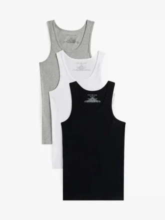Cotton Classics Tank Undershirt 3-pak