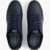Court-sneaker i blandet skinn Court-sneaker i blandet skinn