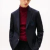 Crest Logo Wool Club Blazer