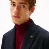 Crest Logo Wool Club Blazer