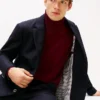 Crest Logo Wool Club Blazer