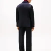 Crest Logo Wool Club Blazer