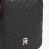 Crossbody-telefonveske med monogram over hele