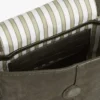Crossbody-veske i semsket skinn