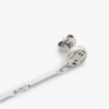 Dangle-øreringer med krystall