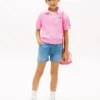 Denim-shorts for barn