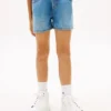 Denim-shorts for barn