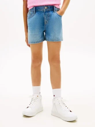 Denim-shorts for barn
